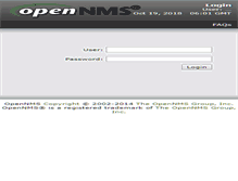 Tablet Screenshot of opennms-lax.adconion.com